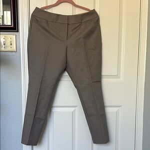 Ann Taylor grey curvy petite pants
